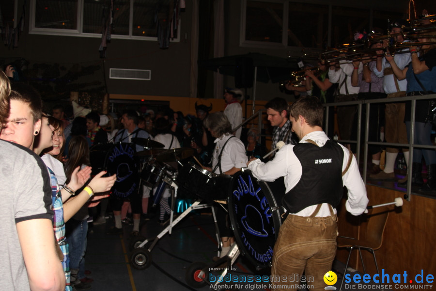 HEMDGLONKERBALL: Zizenhausen bei Stockach am Bodensee, 14.01.2012