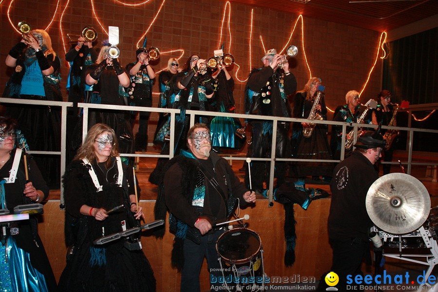 HEMDGLONKERBALL: Zizenhausen bei Stockach am Bodensee, 14.01.2012