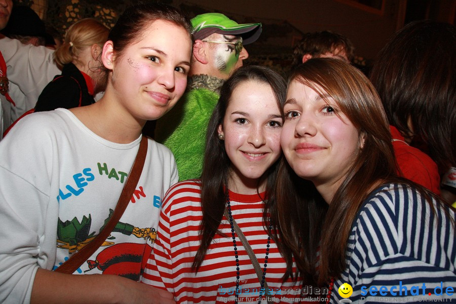 HEMDGLONKERBALL: Zizenhausen bei Stockach am Bodensee, 14.01.2012