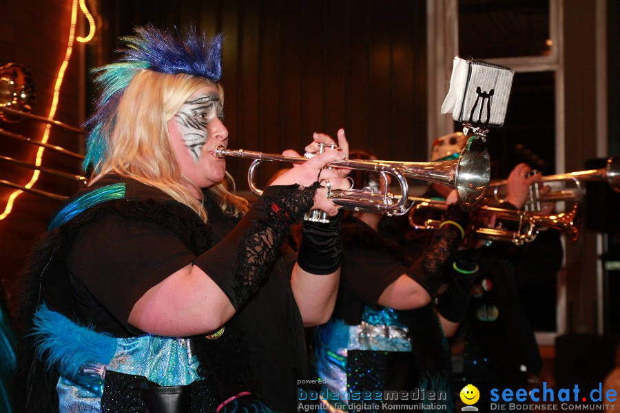 HEMDGLONKERBALL: Zizenhausen bei Stockach am Bodensee, 14.01.2012