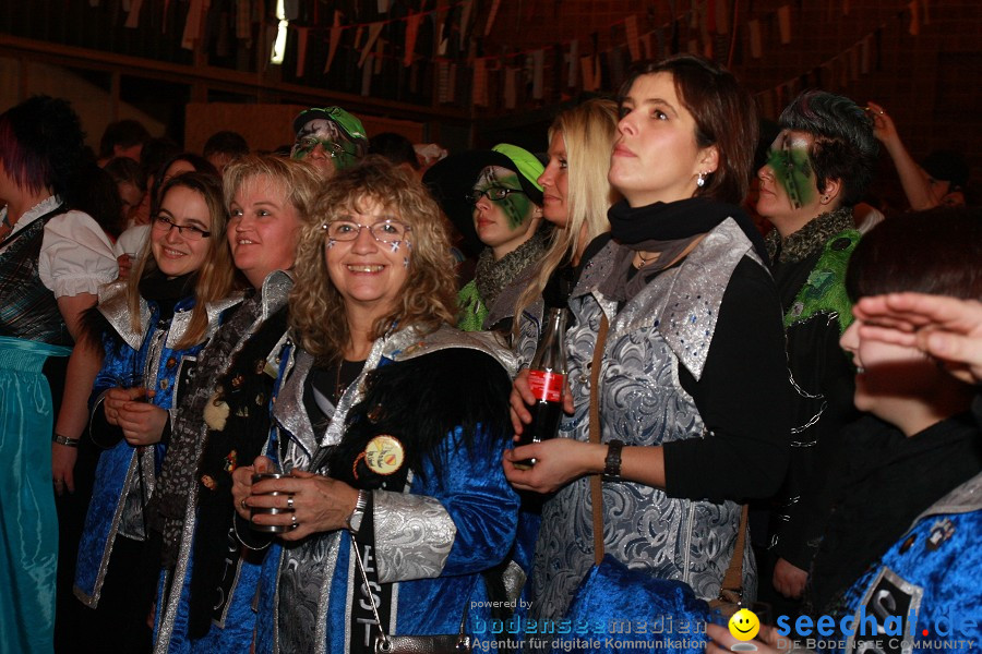 HEMDGLONKERBALL: Zizenhausen bei Stockach am Bodensee, 14.01.2012