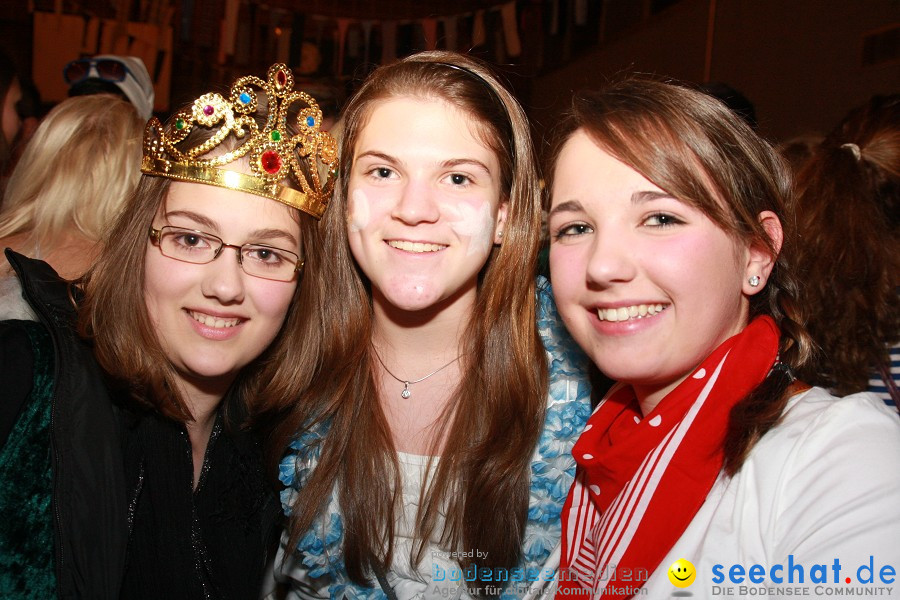 HEMDGLONKERBALL: Zizenhausen bei Stockach am Bodensee, 14.01.2012