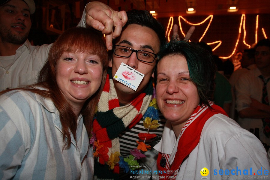 HEMDGLONKERBALL: Zizenhausen bei Stockach am Bodensee, 14.01.2012