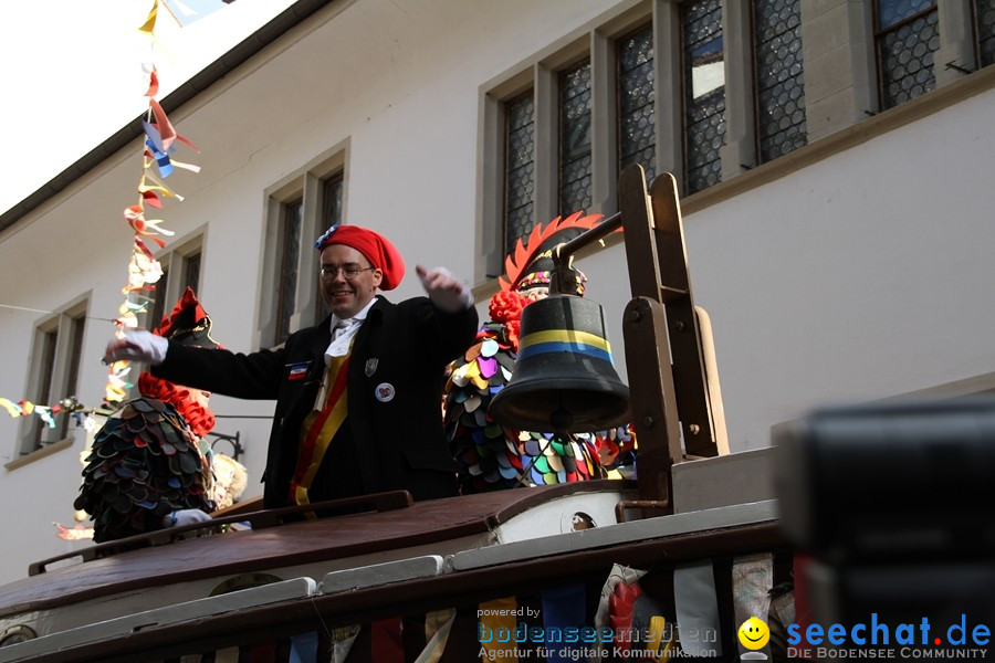 Narrenumzug - Grosses Narrentreffen in Konstanz am Bodensee, 22.01.2012