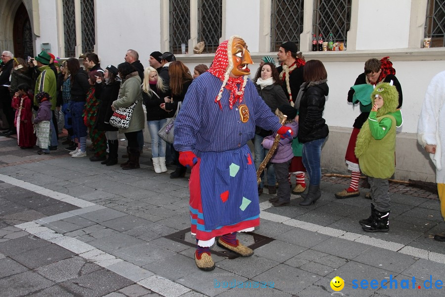 Narrenumzug - Grosses Narrentreffen in Konstanz am Bodensee, 22.01.2012