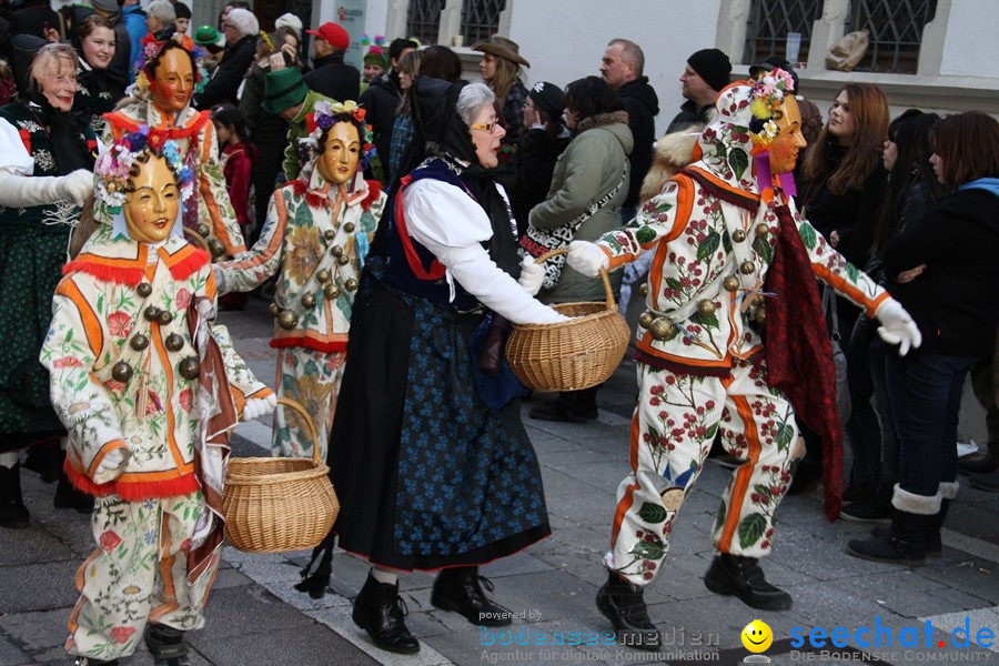 Narrenumzug - Grosses Narrentreffen in Konstanz am Bodensee, 22.01.2012