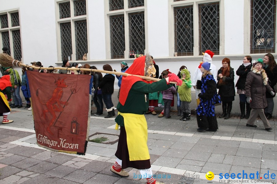 Narrenumzug - Grosses Narrentreffen in Konstanz am Bodensee, 22.01.2012