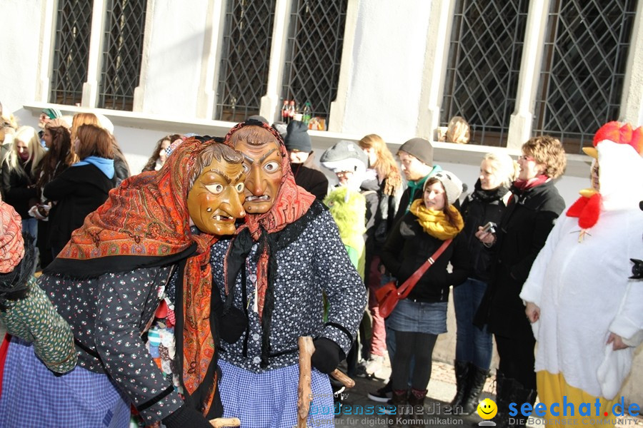 Narrenumzug - Grosses Narrentreffen in Konstanz am Bodensee, 22.01.2012