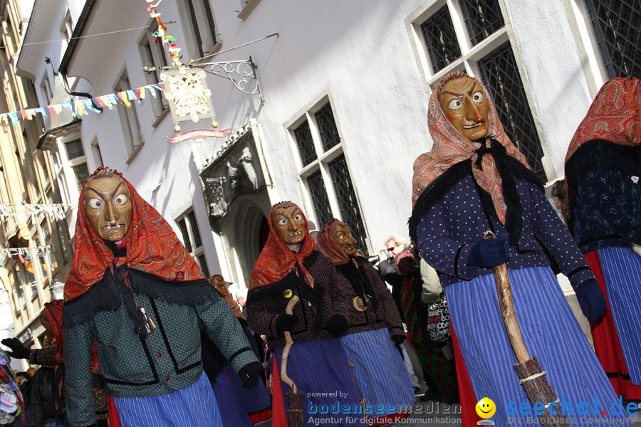 Narrenumzug - Grosses Narrentreffen in Konstanz am Bodensee, 22.01.2012