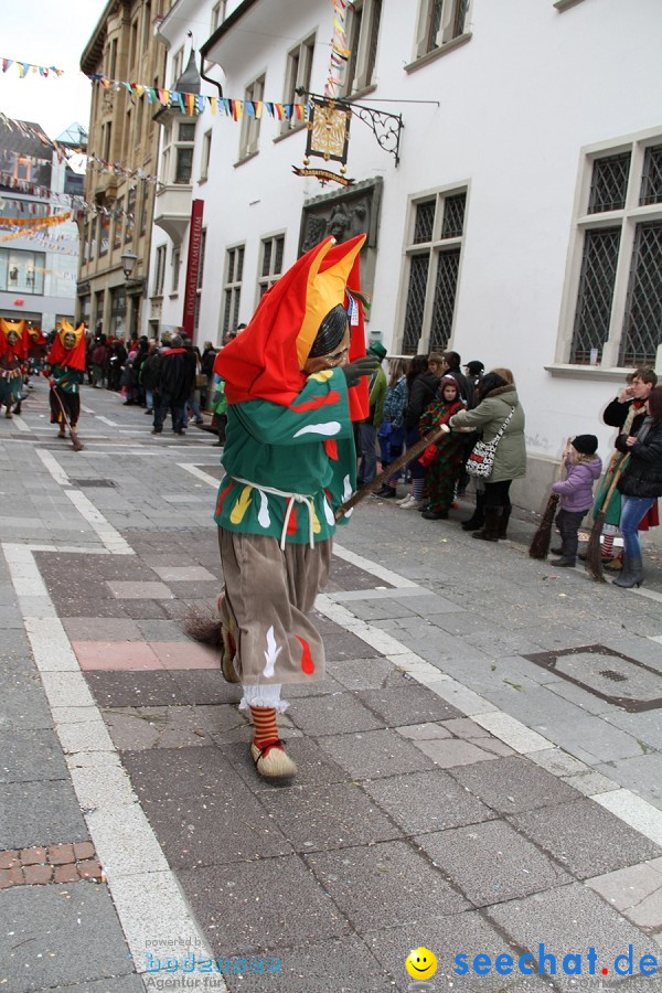 Narrenumzug - Grosses Narrentreffen in Konstanz am Bodensee, 22.01.2012