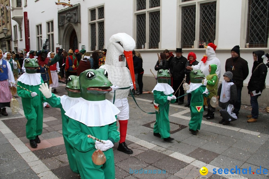 Narrenumzug - Grosses Narrentreffen in Konstanz am Bodensee, 22.01.2012