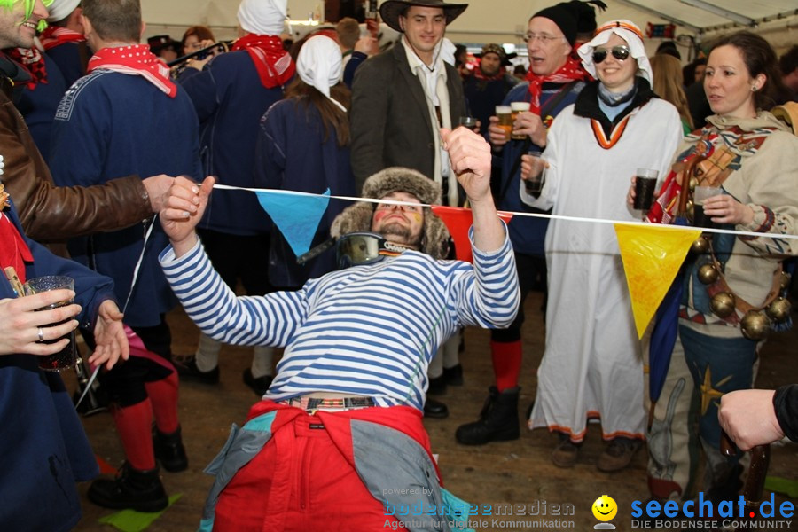 Narrenumzug - Grosses Narrentreffen in Konstanz am Bodensee, 22.01.2012