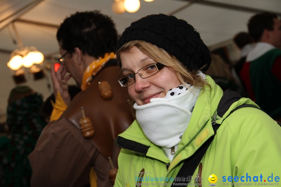 Narrenumzug - Grosses Narrentreffen in Konstanz am Bodensee, 22.01.2012