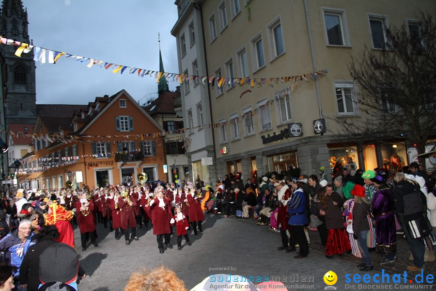 Narrenumzug - Grosses Narrentreffen in Konstanz am Bodensee, 22.01.2012