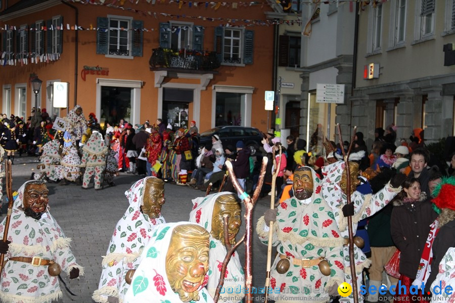 Narrenumzug - Grosses Narrentreffen in Konstanz am Bodensee, 22.01.2012