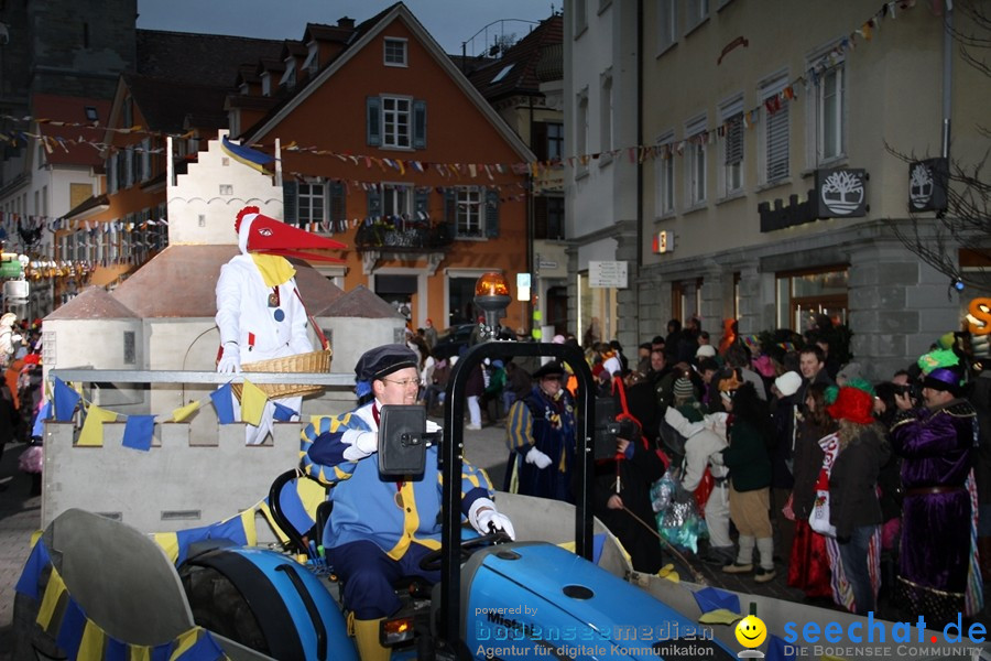 Narrenumzug - Grosses Narrentreffen in Konstanz am Bodensee, 22.01.2012