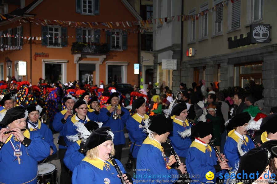 Narrenumzug - Grosses Narrentreffen in Konstanz am Bodensee, 22.01.2012