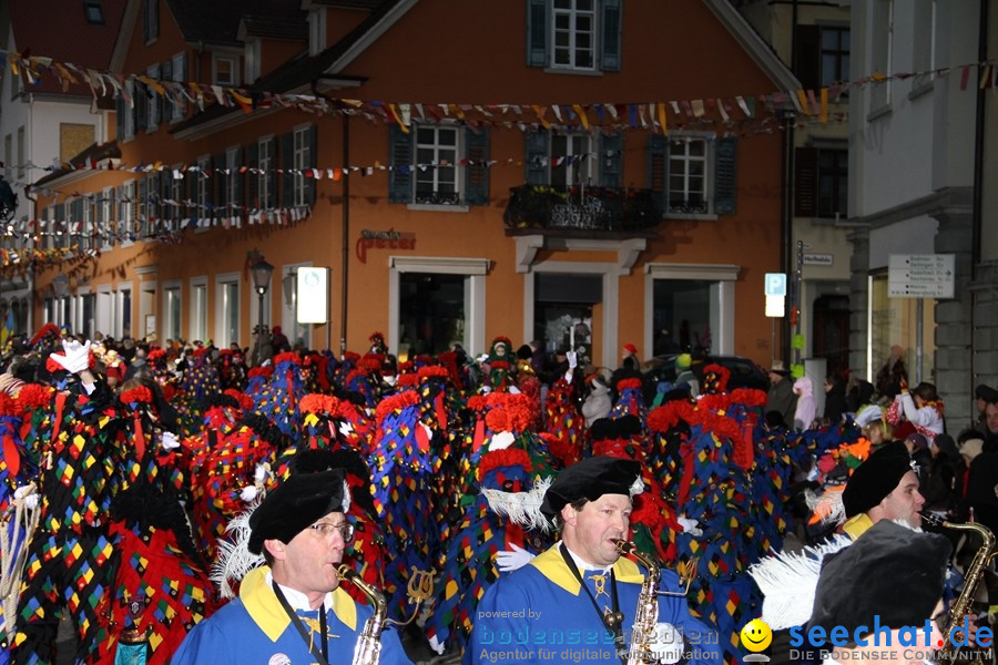 Narrenumzug - Grosses Narrentreffen in Konstanz am Bodensee, 22.01.2012