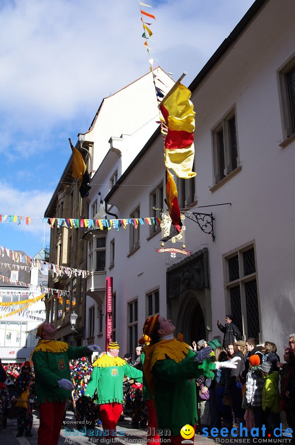 Narrenumzug - Grosses Narrentreffen in Konstanz am Bodensee, 22.01.2012