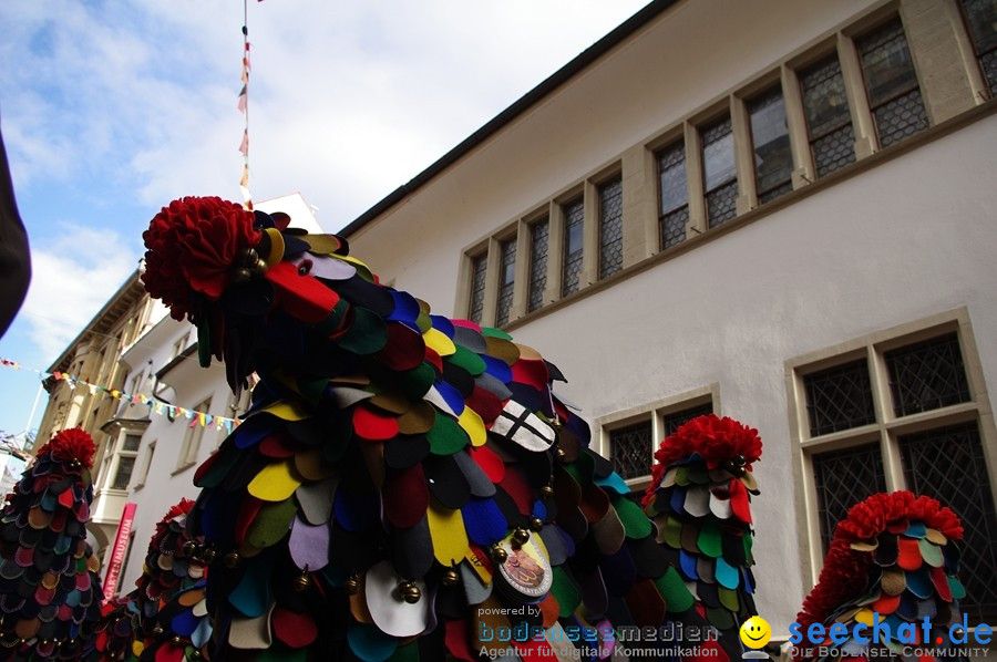 Narrenumzug - Grosses Narrentreffen in Konstanz am Bodensee, 22.01.2012