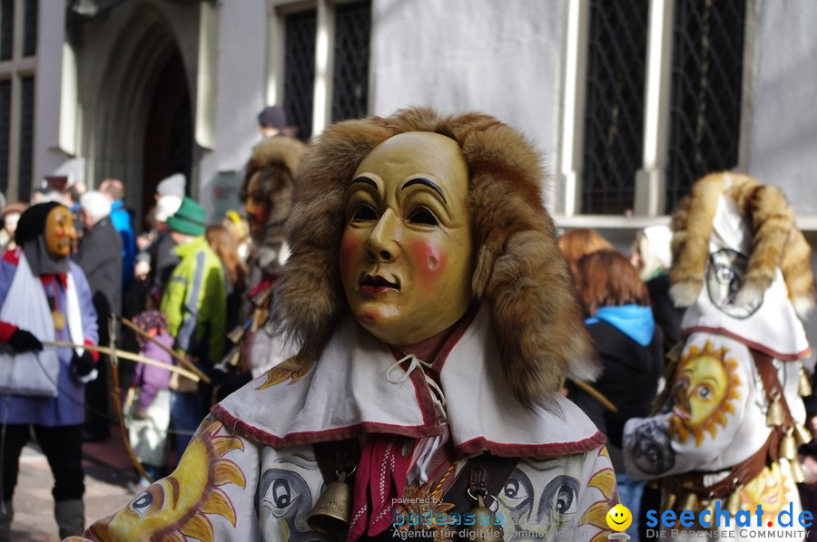 Narrenumzug - Grosses Narrentreffen in Konstanz am Bodensee, 22.01.2012