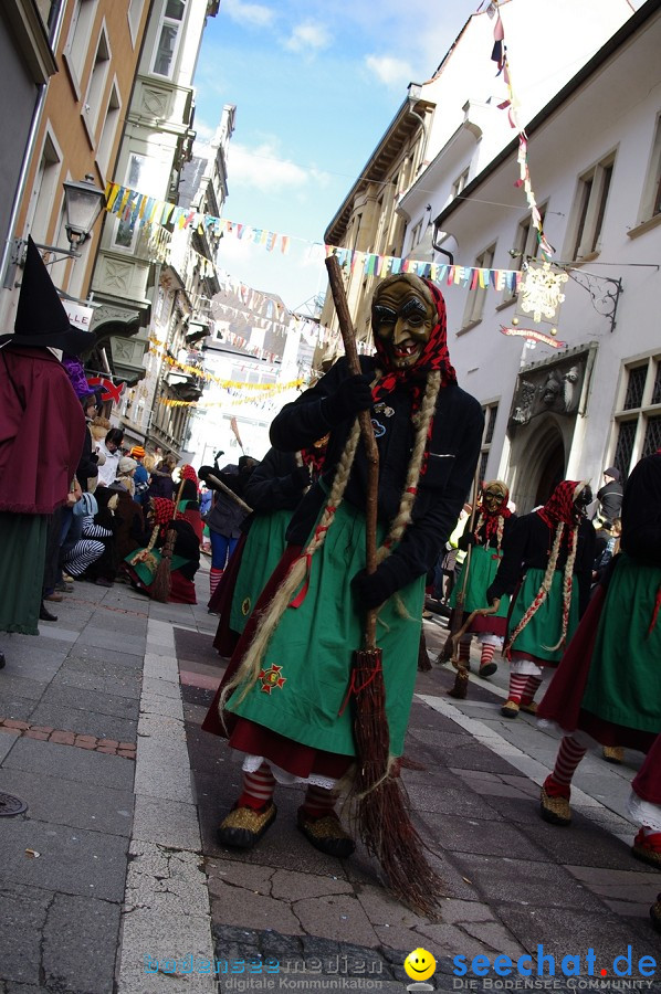 Narrenumzug - Grosses Narrentreffen in Konstanz am Bodensee, 22.01.2012