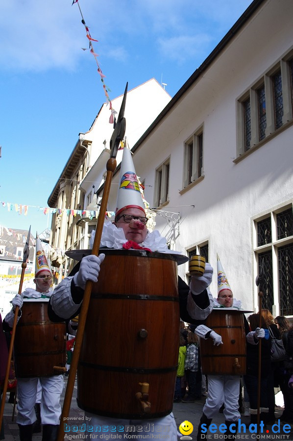 Narrenumzug - Grosses Narrentreffen in Konstanz am Bodensee, 22.01.2012