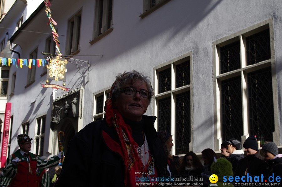 Narrenumzug - Grosses Narrentreffen in Konstanz am Bodensee, 22.01.2012