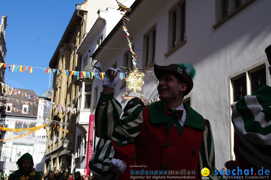 Narrenumzug - Grosses Narrentreffen in Konstanz am Bodensee, 22.01.2012