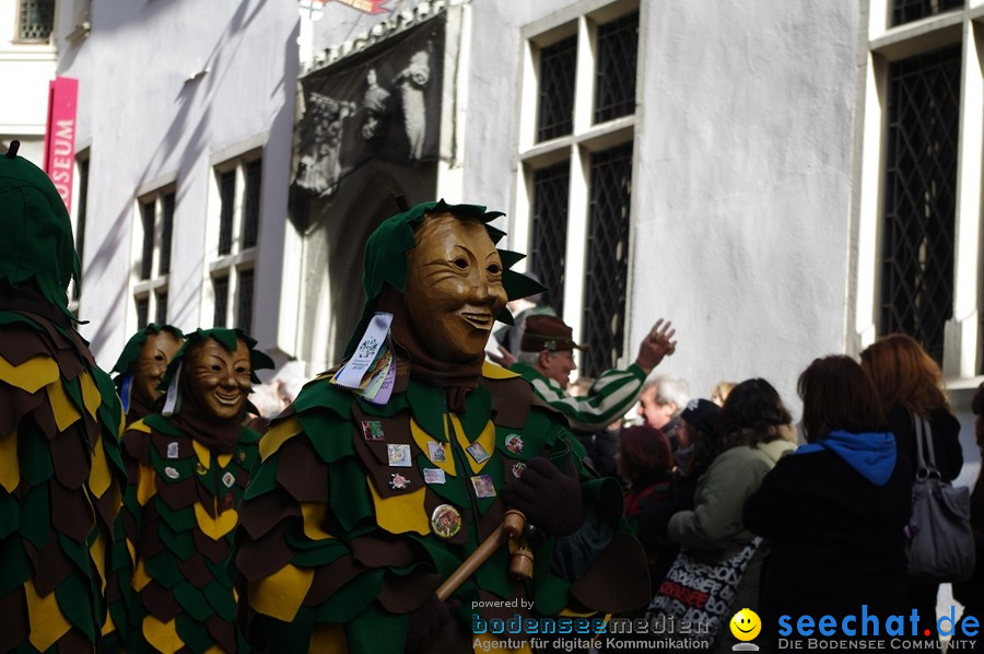 Narrenumzug - Grosses Narrentreffen in Konstanz am Bodensee, 22.01.2012