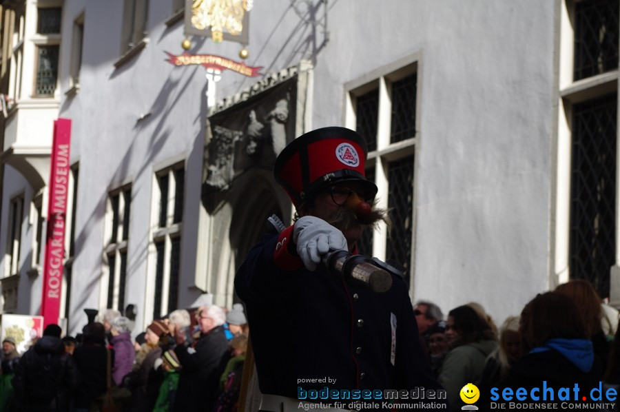 Narrenumzug - Grosses Narrentreffen in Konstanz am Bodensee, 22.01.2012