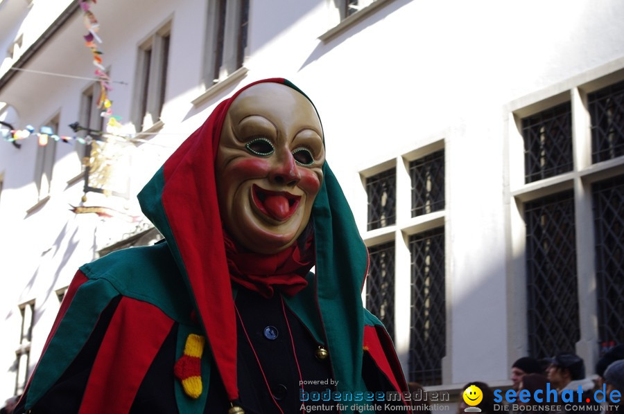 Narrenumzug - Grosses Narrentreffen in Konstanz am Bodensee, 22.01.2012