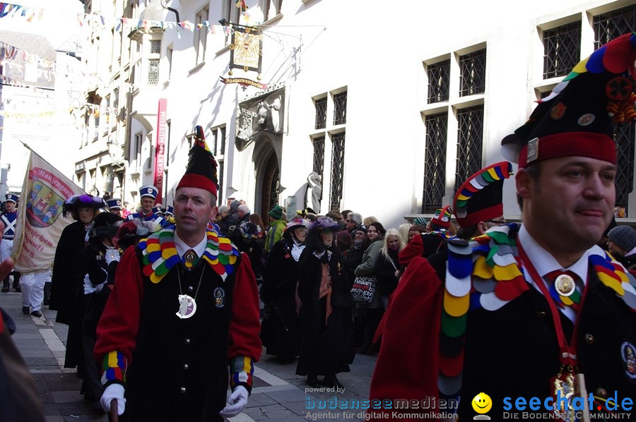 Narrenumzug - Grosses Narrentreffen in Konstanz am Bodensee, 22.01.2012