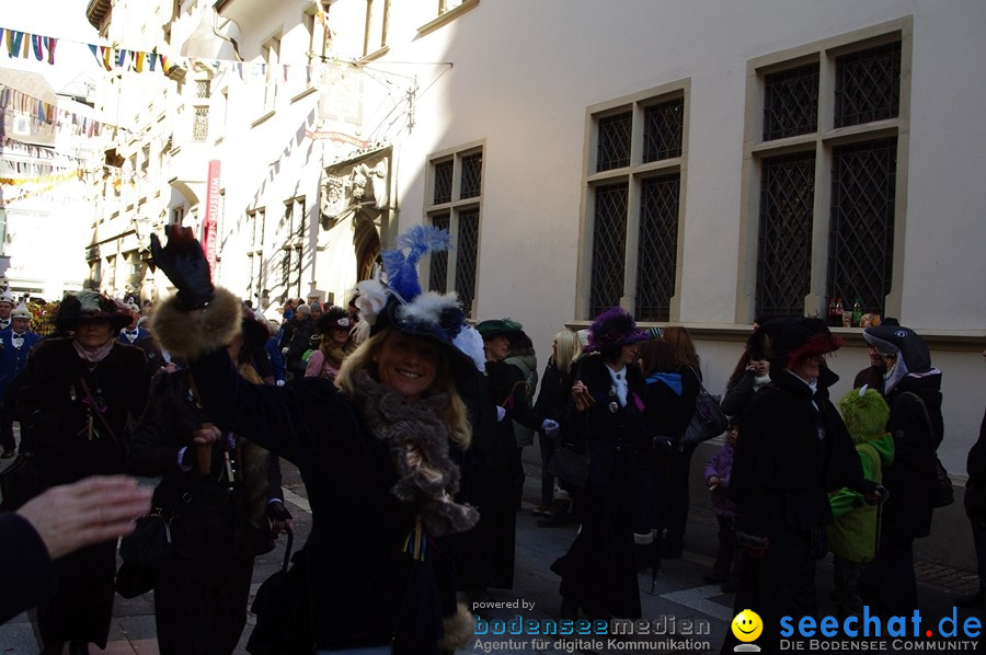 Narrenumzug - Grosses Narrentreffen in Konstanz am Bodensee, 22.01.2012