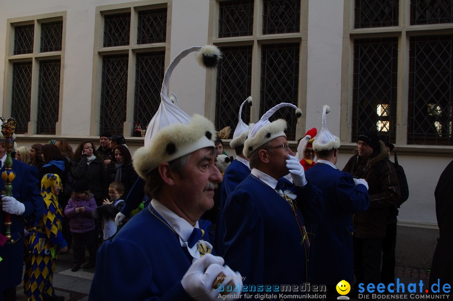 Narrenumzug - Grosses Narrentreffen in Konstanz am Bodensee, 22.01.2012