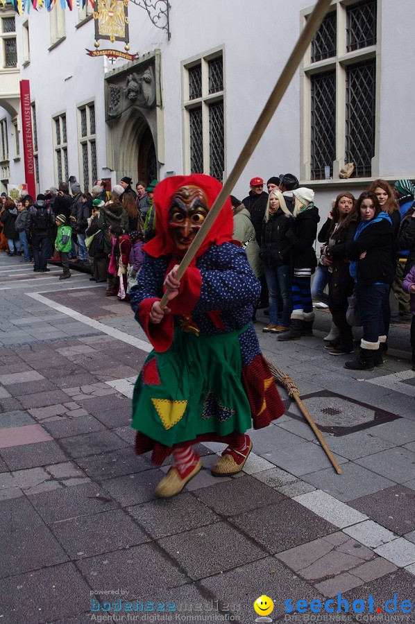 Narrenumzug - Grosses Narrentreffen in Konstanz am Bodensee, 22.01.2012