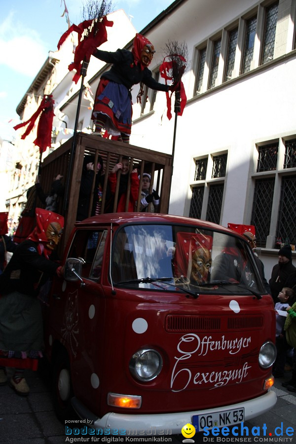 Narrenumzug - Grosses Narrentreffen in Konstanz am Bodensee, 22.01.2012