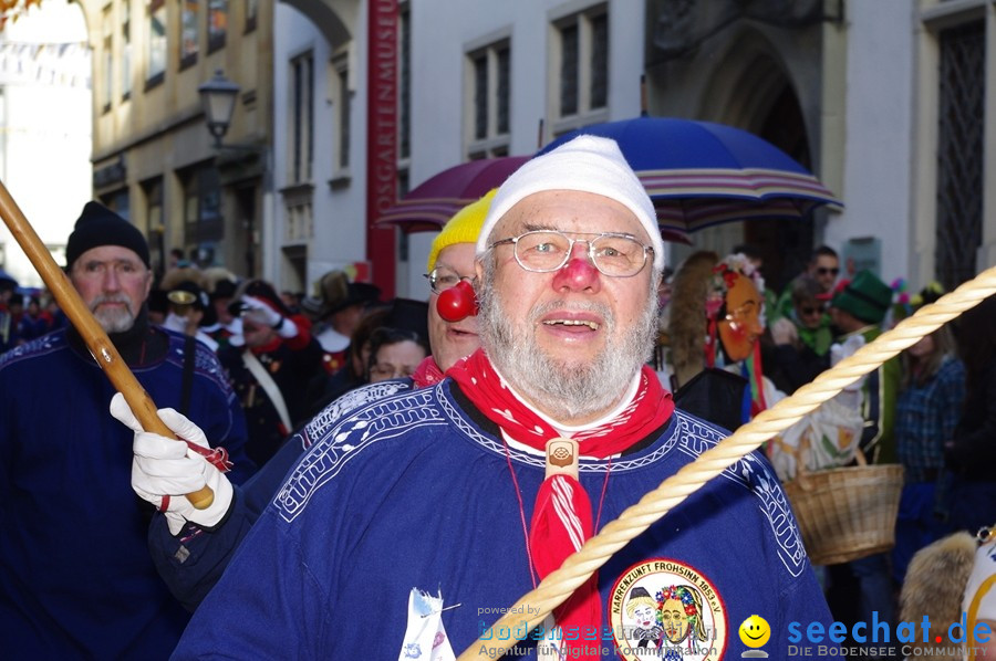 Narrenumzug - Grosses Narrentreffen in Konstanz am Bodensee, 22.01.2012