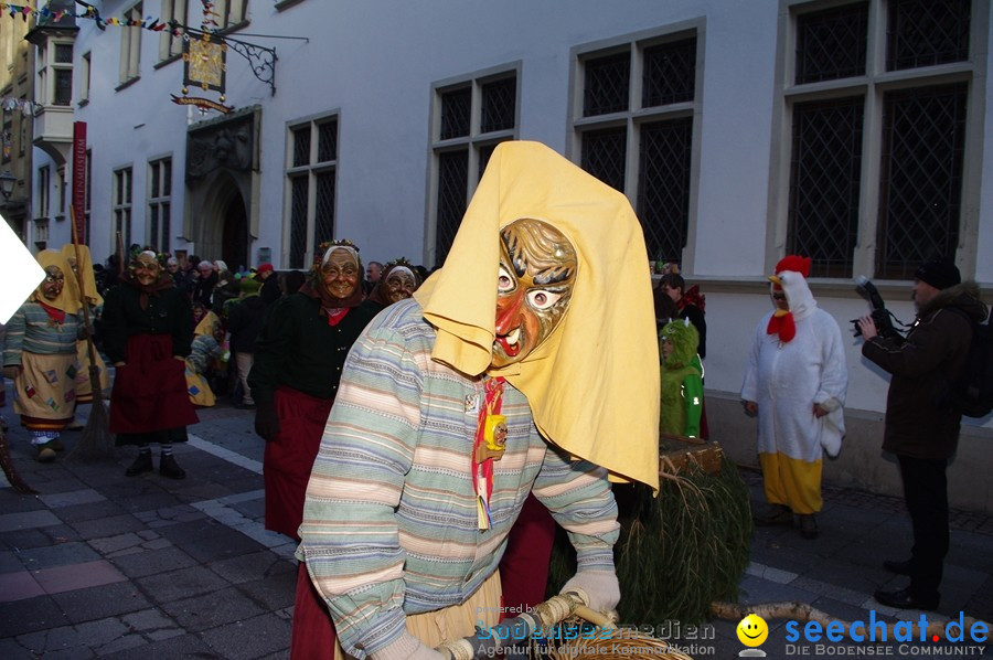 Narrenumzug - Grosses Narrentreffen in Konstanz am Bodensee, 22.01.2012