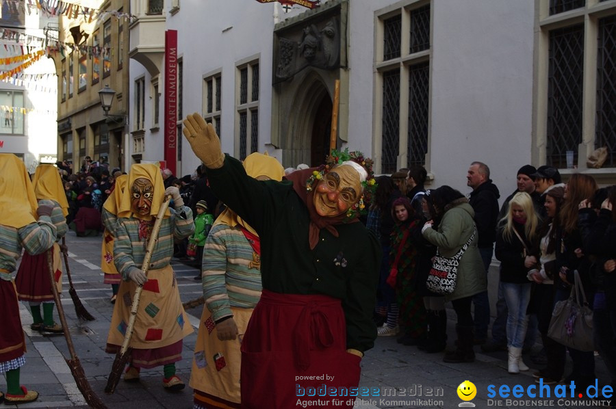 Narrenumzug - Grosses Narrentreffen in Konstanz am Bodensee, 22.01.2012