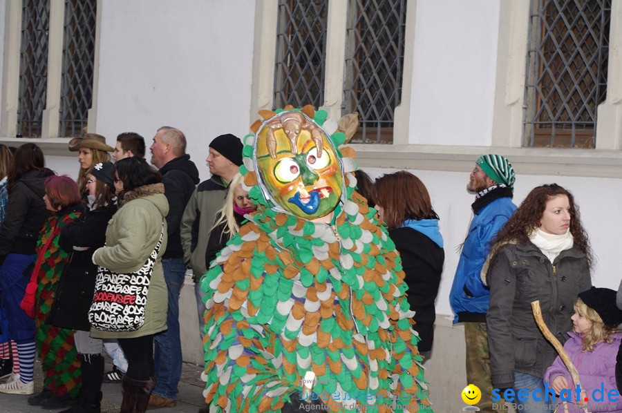 Narrenumzug - Grosses Narrentreffen in Konstanz am Bodensee, 22.01.2012