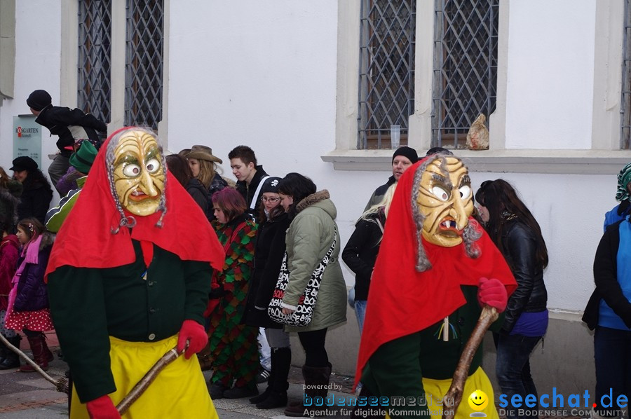 Narrenumzug - Grosses Narrentreffen in Konstanz am Bodensee, 22.01.2012