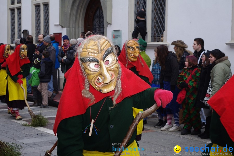 Narrenumzug - Grosses Narrentreffen in Konstanz am Bodensee, 22.01.2012