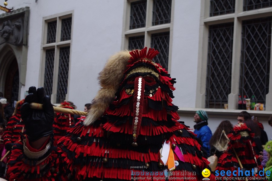 Narrenumzug - Grosses Narrentreffen in Konstanz am Bodensee, 22.01.2012