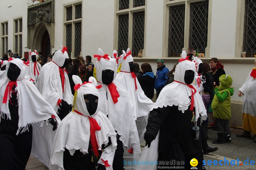 Narrenumzug - Grosses Narrentreffen in Konstanz am Bodensee, 22.01.2012