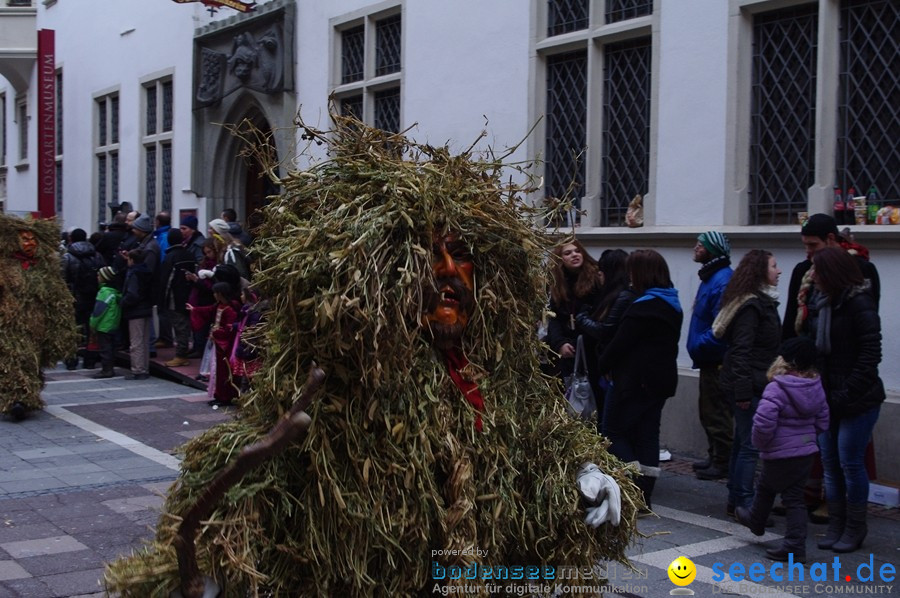 Narrenumzug - Grosses Narrentreffen in Konstanz am Bodensee, 22.01.2012