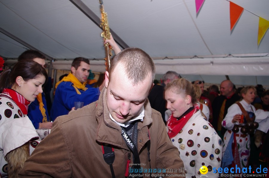 Narrenumzug - Grosses Narrentreffen in Konstanz am Bodensee, 22.01.2012