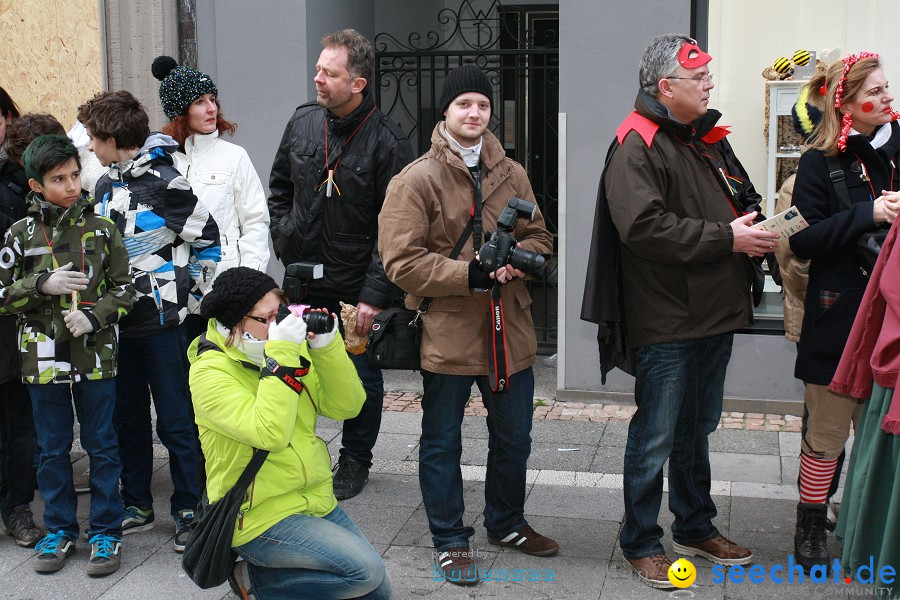 Narrenumzug - Grosses Narrentreffen in Konstanz am Bodensee, 22.01.2012