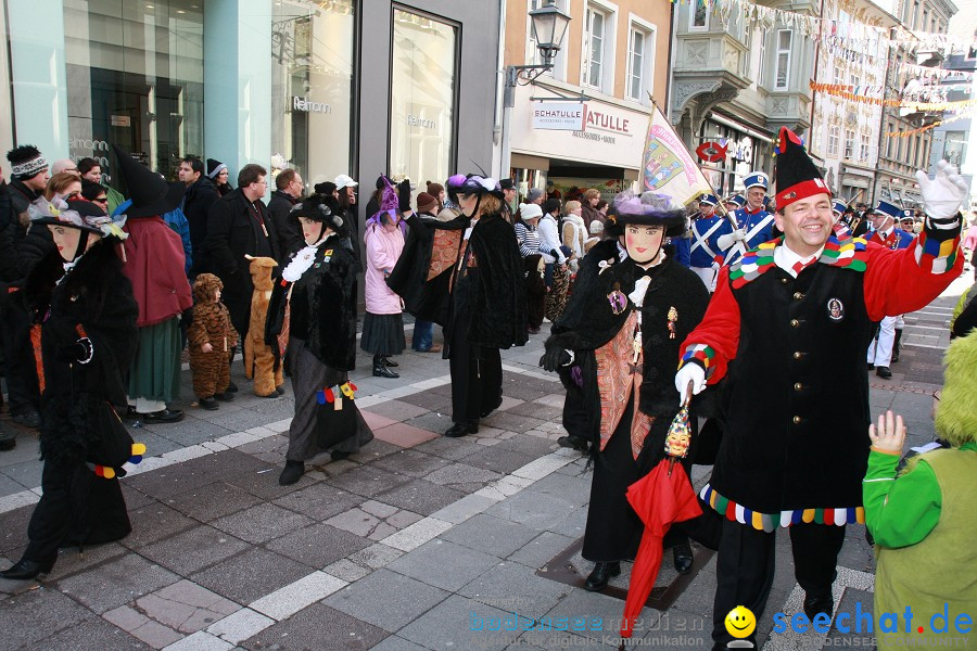 Narrenumzug - Grosses Narrentreffen in Konstanz am Bodensee, 22.01.2012