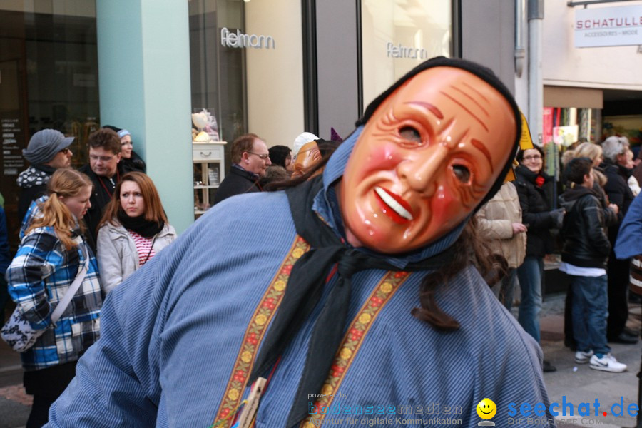 Narrenumzug - Grosses Narrentreffen in Konstanz am Bodensee, 22.01.2012